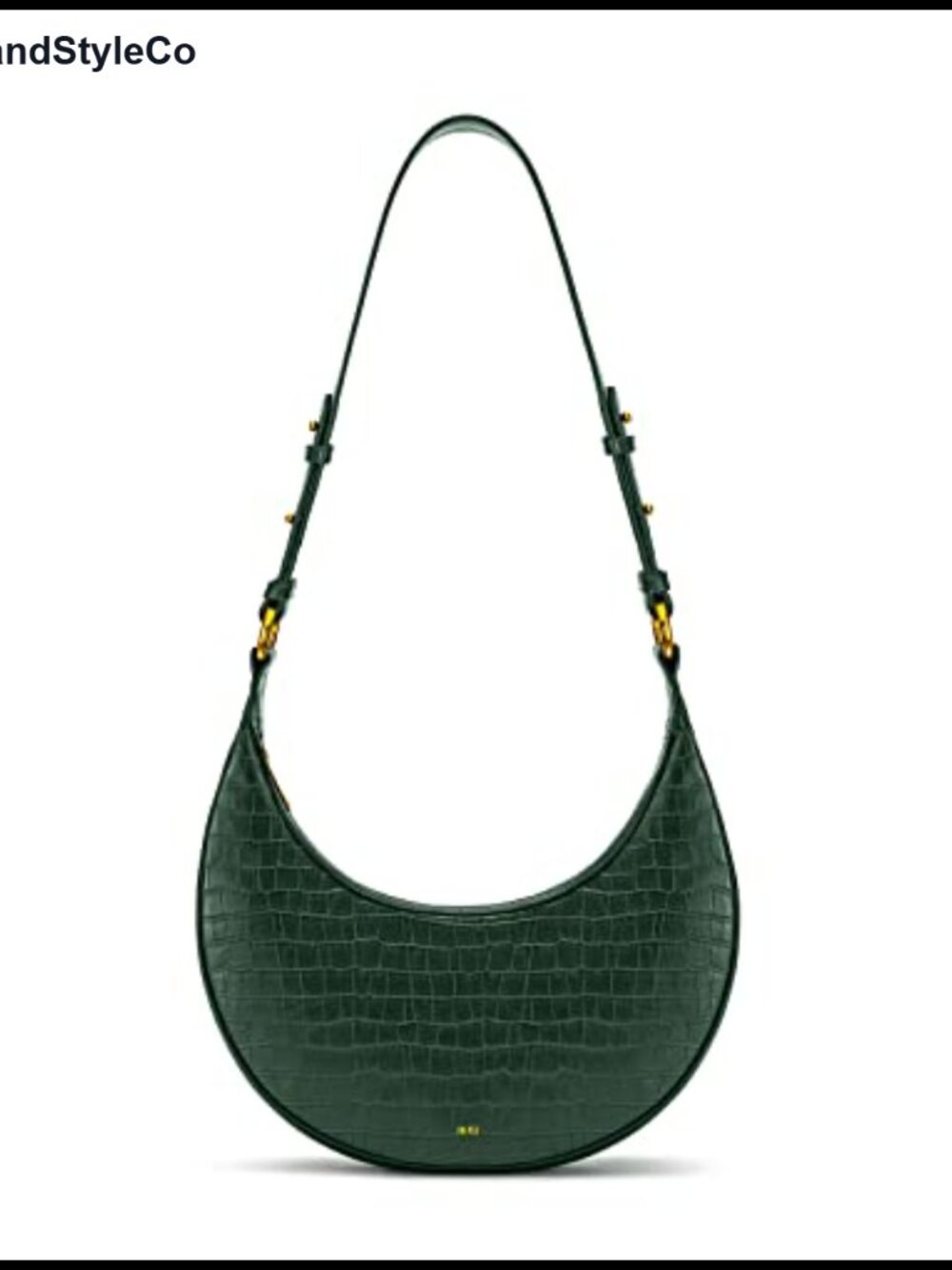 Vegan Leather Saddle Bag Zip Closure Crossbody Shoulder Handbag